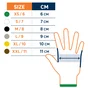 Paire de gants pour outil de manutention cuir, T 10 DEXTER