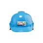 Casque de protection bleu DEXTER, taille ajustable