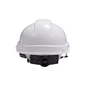 Casque de protection blanc DEXTER, taille ajustable