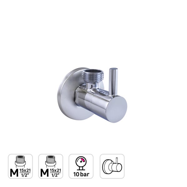 Valve d'angle à clapet EQUATION