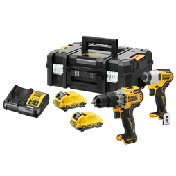 Pack de 2 outils sans fil DEWALT Dck2111l2t-qw, 12 V 3 Ah, 2 batteries