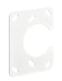 Plaque de réparation pour charnière invisible côté boîtier et côté porte