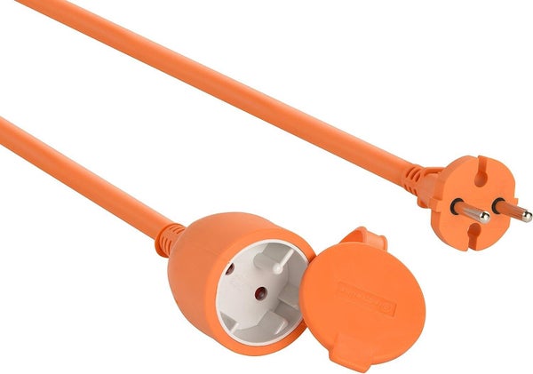 Rallonge electrique 2x1.5 mm? L.25 m