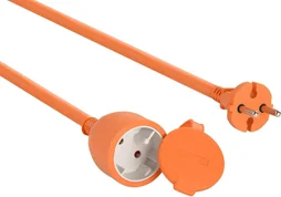 Rallonge electrique 2x1.5 mm? L.25 m