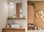 Miroir bords polis arrondis 80x40 cm