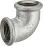 Raccord coudé 90° pour acier galvanisé / 26 x 34 mm