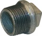 Bouchon pour pour tube en acier galvanisé, male diam. 26 x 34 mm