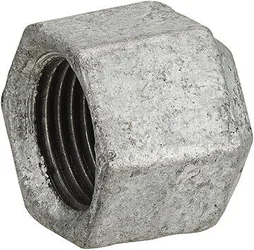 Bouchon pour tube en acier galvanisé, femelle, diam. 26 x 34 mm