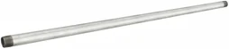 Tube d'alimentation filetage, acier galvanisé, en barre, diam. 26x 34 mm, L. 1m
