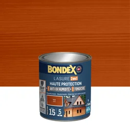 Lasure BONDEX 2en1 haute protection 5 ans teck satiné 1 L