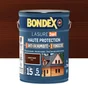 Lasure BONDEX 2en1 haute protection 5 ans chêne fonce satiné 5 L
