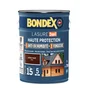 Lasure BONDEX 2en1 haute protection 5 ans chêne fonce satiné 5 L