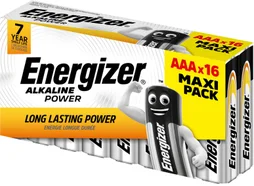 Lot de 16 piles, ENERGIZER