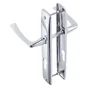 Ensemble de porte Ira trou de cylindre, acier entraxe 195 mm