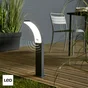 Borne extérieure LED à détection, 1500 Lm anthracite Lakko INSPIRE