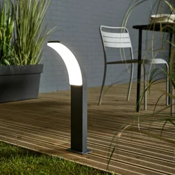 Borne extérieure LED, 1500 Lumen blanc neutre, anthracite Lakko INSPIRE
