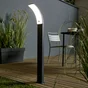Potelet extérieur Lakko Module Led 1500 Lumen détection haut.96cm anthracite IP44 INSPIRE