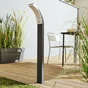 Potelet extérieur Lakko Module Led 1500 Lumen détection haut.96cm anthracite IP44 INSPIRE