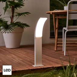 Borne extérieure Led Lakko, 1500 lumens blanc INSPIRE