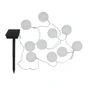 Guirlande solaire 10 leds 3,4 mètres, blanc, INSPIRE