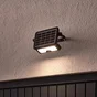 Projecteur exterieur solaire zuzo detection 500lm noir inspire