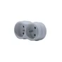 Biplite murale, 2 prises 16A, blanc
