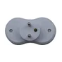 Biplite murale, 2 prises 16A, blanc