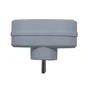 Biplite murale, 2 prises 16A, blanc