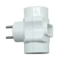 Triplite murale à 2 prises 16A + 1 prise 6A, blanc