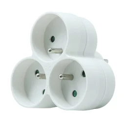Triplite murale, 3 prises 16A, blanc