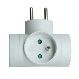 Triplite murale, 3 prises 16A, blanc