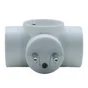 Triplite murale, 3 prises 16A, blanc
