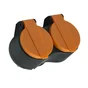 Biplite 2 prises IP44, LEXMAN noir