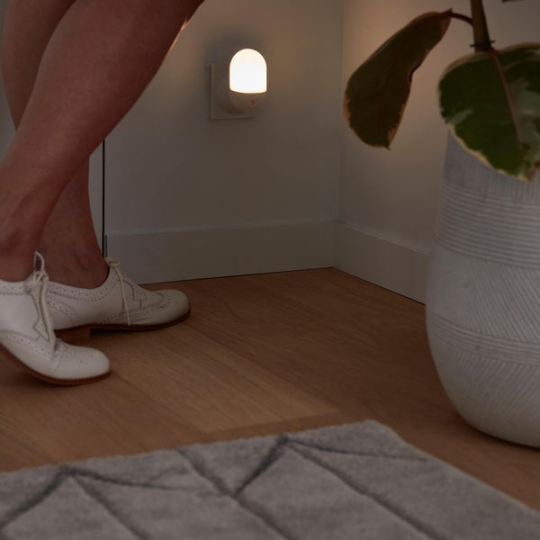 Veilleuse selon prise Det 15lm 3000K blanc 8.7 cm