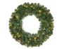 Couronne ext sapin artificiel vert Imperial d60 50led bc clignot pile