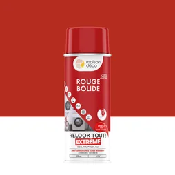 Peinture aérosol relook tout MAISON DECO rouge bolid brillant 0.400 L