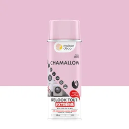 Peinture aérosol Relook tout MAISON DECO chamallow brillant 400 ml