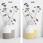 Peinture aérosol relook tout MAISON DECO jaune mat 0.400 L