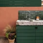 Peinture aérosol relook tout MAISON DECO vert ral 6005 RAL 6005 satiné 0.400 L