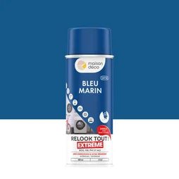 Peinture aérosol relook tout MAISON DECO bleu ral 5010 RAL 5010 satiné 0.400 L