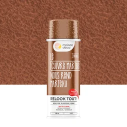 Peinture aérosol Relook tout MAISON DECO cuivre martelé 400 ml