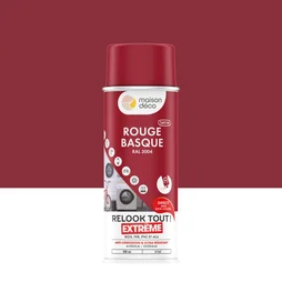 Peinture aérosol Relook tout MAISON DECO rouge ral 3004 RAL 3004 satiné 400 ml