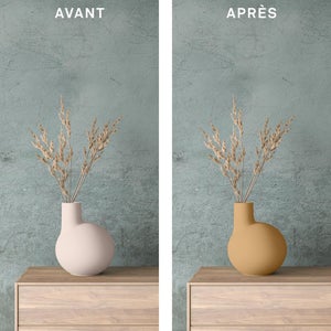 Peinture aérosol relook tout MAISON DECO cuir tanné poudré 0L4