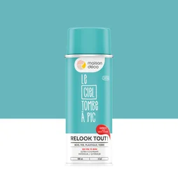 Peinture aérosol Relook Tout MAISON DECO ciel satiné 400 ml