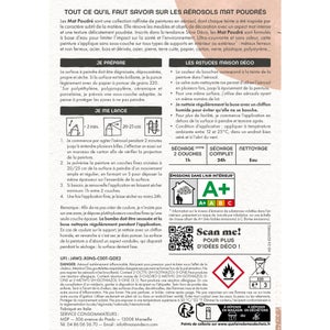 Peinture aérosol relook tout MAISON DECO blé poudré 0L4
