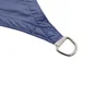 Voile d'ombrage rectangulaire, L.400 x l.295 cm,  bleu saphir