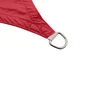 Voile d'ombrage rectangulaire, L.400 x l.295 cm, rouge carmen