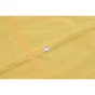 Voile d'ombrage triangulaire, L.360 x l.360 cm, jaune
