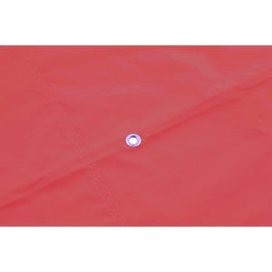 Voile d'ombrage triangulaire, L.360 x l.360 cm, rouge carmen