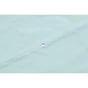 Voile d'ombrage triangulaire, L.360 x l.360 cm, bleu laguna